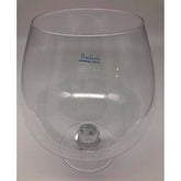 Clear Large Tabletop Vase Handmade Crystal - Eva Essentials